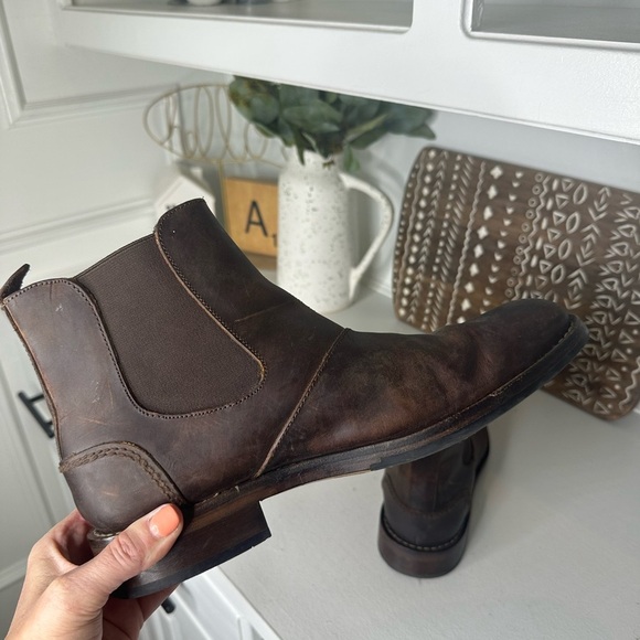 Wolverine Brown Leather Men's Boots - Picture 6 of 9